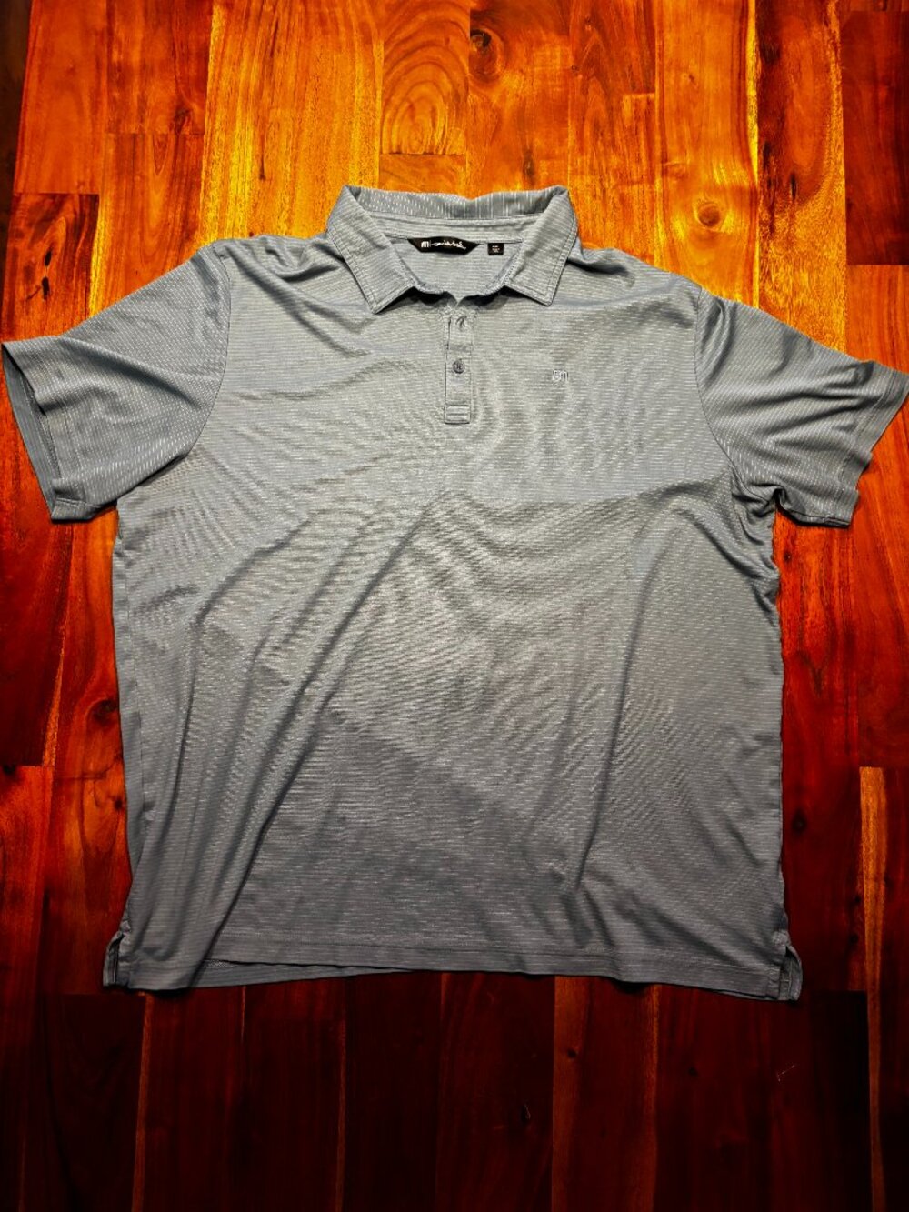 TravisMathew Gray Performance Polo - XXXL